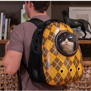 NWOT - Argylle x Travel Cat Backpack - Officially Licensed